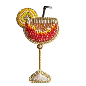 Llavero y Anillo para Llaves con Bordado de Cangrejo de Hiba Enterprises, Hermoso, Lindo, Elegante, Moderno, Nuevo Diseño, Lujoso, de Moda - Product Image 6