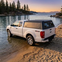 Meilleures ventes : Capot de benne en aluminium pour pick-up 4x4, type hardtop ou canopy, accessoires pour Ford Ranger T9 6.0Ft 2023+