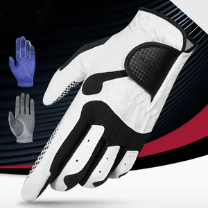 Guantes de golf lavables de verano hechos a medida para hombres para Golfista Guantes de golf de mano izquierda lavables para todo clima piel de oveja - Product Image 5