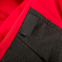 Traje de Esquí Unisex Personalizable, Tallas Grandes, Antiarrugas, Transpirable, Sin Plumas, con Cierre de Cremallera, 100%