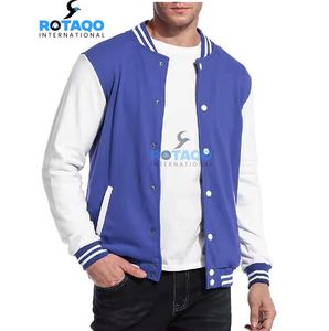 Men's Fashion Varsity <b>Jacket</b> Causal <b>Slim</b> <b>Fit</b> Cotton Letterman Baseball Bomber <b>Jackets</b> - Product Image 1
