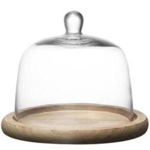 Support à gâteau en bois classique avec base ronde robuste pour la présentation de desserts traditionnels et modernes lors d'occasions spéciales - Product Image 4