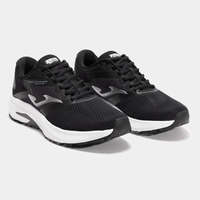 Chaussures de course JOMA Speed 2501 pour hommes - Noir, semelles intérieures en mesh amorties, conception VTS, semelle intermédiaire en EVA, semelle extérieure en caoutchouc durable, drop de 10 mm, pour asphalte