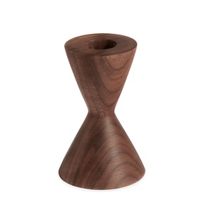 Set of 3 Wooden <b>Taper</b> <b>Candles</b> <b>Holder</b> with Newly Designed Home Style Decorative Candleholder Pillars Tabletop <b>Candle</b> Stand - Product Image 4