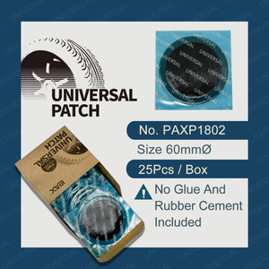 P1802 Patch de réparation de pneu de vélo 60 mm fabriqué à Taïwan - Product Image 5