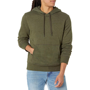 Men's 500g Heavy Weight Street Wear Plain <b>Hoodies</b> Custom Logo Oversize Blank Fleece No String Embroidery Solid Winter Wear - Product Image 2