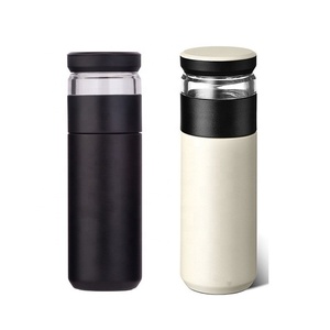 silverjet Stainless Steel Vacuum Flask 401-500ml Double Wall Insulated For Coffee <b>Tea</b> <b>Infuser</b> Modern Design - Product Image 1