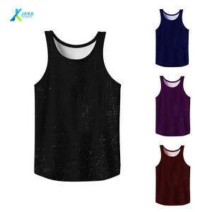 Hommes été sans manches tricoté débardeurs décontracté plage graphique t-shirts coupé athlétique entraînement patriotique 4 juillet chemises personnalisées - Product Image 1