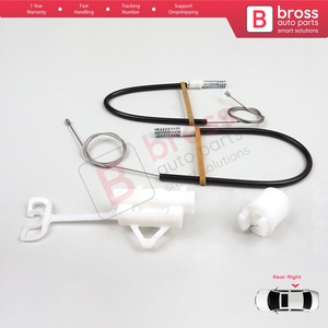 ชุดซ่อมมอเตอร์กระจกหน้าต่างด้านหลังขวา รุ่น BWR5182 สำหรับรถยนต์ Punto Grande Evo MK3 199 ปี 2005-2024 รหัสอะไหล่ 51723323 - Product Image 3