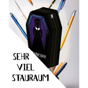 Estuche para Lápices Wednesday Coffin, Producto Elegante y Novedoso para la Escuela y la Oficina - Product Image 5