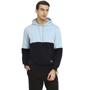 Pulls à capuche et sweatshirts en tricot à rayures multicolores Design personnalisé à la mode pour hommes de grande taille - Product Image 1