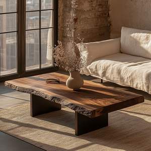 Mesa de Centro de Madera Personalizada, Muebles a Medida para Sala de Estar, Diseño Adaptado para Interiores de Hogar Personalizados - Product Image 1