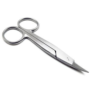 Nouveaux ciseaux à couronne incurvée parodontologie 4.5 "pointe 2 cm Instruments en acier inoxydable - Product Image 2