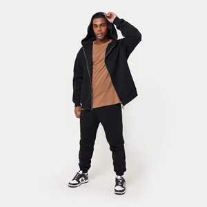 Nouveauté T-shirt oversize classique pour hommes, poids moyen, manches courtes, col côtelé, couleur moutarde, logo personnalisé pour hommes - Product Image 6