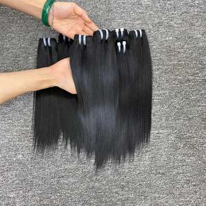 มัดผมมนุษย์แบบตรงสองชั้นทำจากหนังจากเวียดนาม - Product Image 6