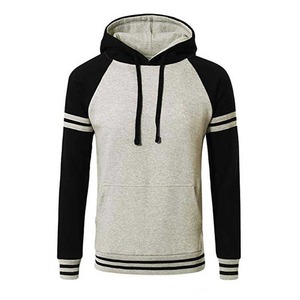Impresión de logotipo personalizado de alta calidad 230 GSM 100% poliéster polar en blanco estilo suelto Casual de talla grande sudaderas con capucha para hombre - Product Image 1