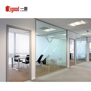 División de Espacios de Oficina Industrial Moderna con Paneles de Vidrio, Perfil de Aluminio, Aislamiento Acústico y Doble Acristalamiento - Product Image 6