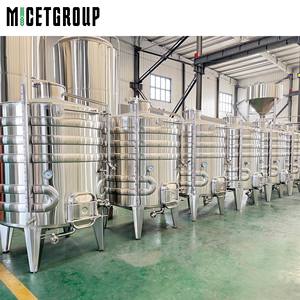 Mesin pembuat anggur Wine Fermenter Wine dengan jaket pendingin Winery lini produksi fermentasi wadah untuk dijual - Product Image 3