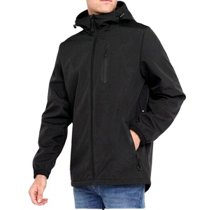 Lightweight Hot Selling Unique Design Men's <b>Soft</b> <b>Shell</b> <b>Jacket</b> Zipper Style Canvas Winter Customized OEM Service Plain Dyed - Product Image 1