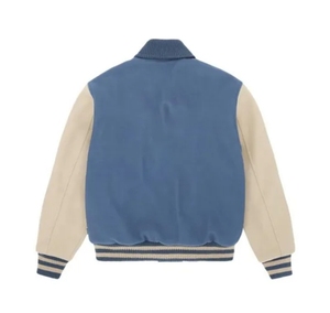 Chaqueta de Béisbol de Lana Personalizada para Hombre al por Mayor, Chaqueta Universitaria con Capucha, de Secado Rápido, Transpirable, para Invierno, Personalizable - Product Image 6