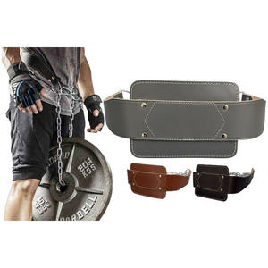 GAF CHAIN CEINTURE DE TREMPAGE EN CUIR HEIGHT LIFTING METAL CHAIN HEIGHTLIFTING BELT PROFACTIONAL GYM TRAINING - Product Image 1