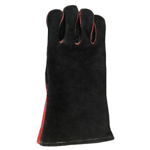 Best Quality Sporty Leather Welding Gloves Double Palm Hand Protection Anti-Static Tear-Resistant Breathable 100% Soft Leather - Product Image 3