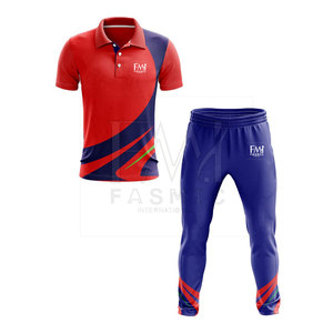 Nuevo diseño para hombres, conjuntos de uniformes de cricket por sublimación con tamaño personalizado, tallas para hombres y adultos, camisa y pantalón de cricket de media manga - Product Image 2