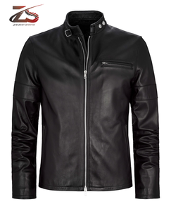 Veste d'hiver pour hommes en cuir véritable pièce de mode Pakistan respirant imperméable coupe-vent pour moto Auto Racing Wear - Product Image 2