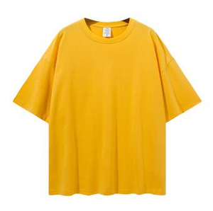 เสื้อยืดคอกลมทรงโอเวอร์ไซส์ สไตล์สตรีทแวร์ ผ้าฝ้าย/ใยไผ่คุณภาพสูง 240gsm สำหรับผู้ชาย ทรงหลวม ระบายอากาศได้ดี - Product Image 6