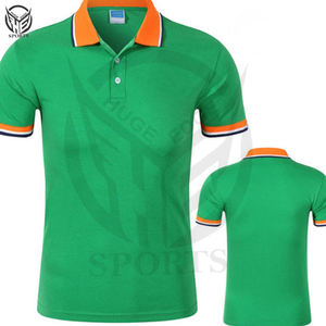 2025 Golf personalizado para hombres para polo 100% PK-Tela de punto de varios colores sólidos bordada de algodón - Product Image 6