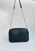 Tas Dompet Kulit Asli Wanita Portabel dengan Ritsleting, Tali Selempang Dapat Disesuaikan dan Dilepas, Tahan Air, Tas Kecil Eksekutif