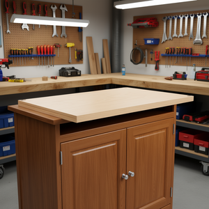 เฟาคอม 40x727 มม. โต๊ะทำงานในตู้เก็บเครื่องมือไม้ - Product Image 3