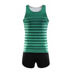 Uniforme d'aviron sur mesure sans manches respirant à séchage rapide de qualité supérieure - Product Image 2