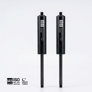 Ressort à gaz industriel universel de 200 mm - 7,87 pouces de course, robuste, fabriqué en Turquie, prêt à être expédié, amortisseur à piston L 445 mm 2000 N - Product Image 1