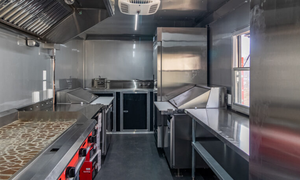 8.5x20 Equipped mobile commercial kitchen Trailer - Product Image 4