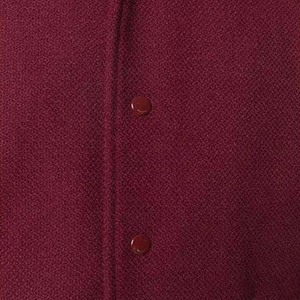 Veste en cuir de laine rayée de haute qualité pour hommes avec poches Style de baseball décontracté pour l'hiver Top Shelf High Street Design - Product Image 2