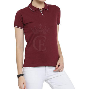 Cómodo Tallas grandes Mujer Casual para Polo Camisa Ropa de punto transpirable a precio razonable Teñido en varios colores - Product Image 1