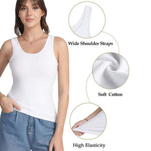 Camiseta Deportiva para Mujer, Tejido Elástico Transpirable, Sin Mangas, Ajuste Cómodo, Ropa Deportiva Informal, Fábrica DE BANGLADESH - Product Image 4