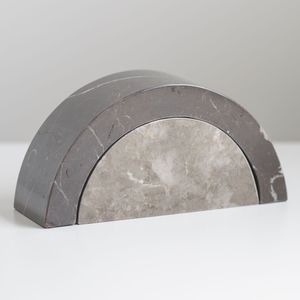 Revestimiento de Pared Moderno Resistente al Fuego de Mármol Gris Armani Natural, Piedra Sólida para Villa y Hotel - Product Image 5