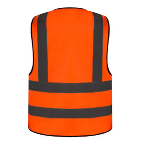 Custom Cheap Multi Colored Custom Logo Industrial Security Construction Work High Visibility Reflective CE Certified Windproof - Product Image 5