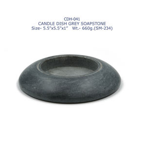 Soporte de luz en T de esteatita gris pesado 7,5x1 pulgadas 1.215 kg decoración hecha a mano para el hogar Puja y regalos hechos en la India - Product Image 6