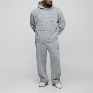 Survêtements d'hiver à bas prix pour hommes et femmes, survêtement en tricot lourd de designer 400 g/m² - Product Image 5