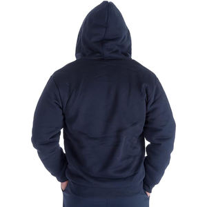 Sweat à capuche fantaisie à fermeture éclair latérale super doux et épais pour hommes et femmes 100% coton pour l'hiver Street Wear - Product Image 2