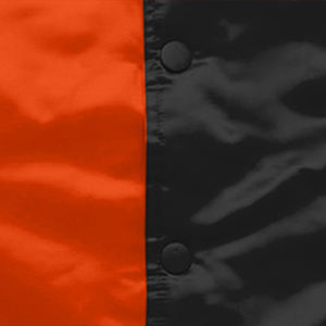 Classique Orange Noir Satin Varsity Jacket Baseball Letterman Bomber College Jacket Premium Athletic Outerwear pour le sport - Product Image 5