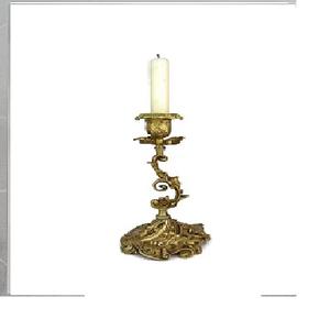 Portavelas de Metal artístico único, hecho a mano, detalles ecológicos, construcción duradera para eventos festivos de Navidad - Product Image 1