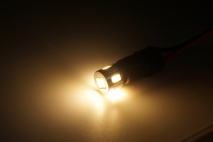 Apto para 1999-2004 Mustang GT Custom LED Matrícula Bombillas T10 194 168 | Coche blanco - Product Image 4