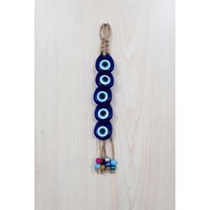 Pequeño 26X3 cm Acentos de pared Adorno de cuentas de plástico y vidrio - Product Image 1