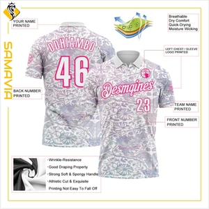 Camisetas de bolos con estampado personalizado para Hombre | Fabricante de camisetas de polo personalizadas de calidad ODM - Product Image 2