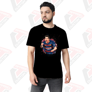 Camiseta Esencial Ultra Suave y Cómoda para Hombre, Verano, Ecológica, Apliques, Mezclilla, Batik, Tela de Pana, 100% Algodón, Parches - Product Image 6