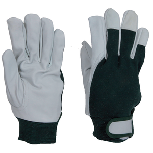Gants d'assemblage avec pouce et bouts de doigts renforcés en cuir de mouton souple - Product Image 1